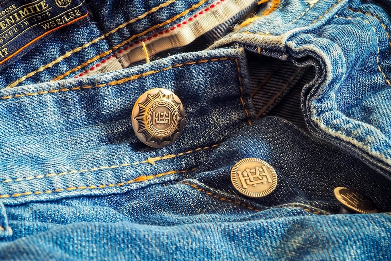 Upcycled Denim Backpack
