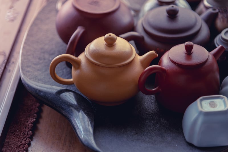 Vintage Tea Pot Planters
